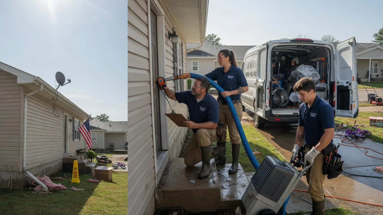 Ceiling Water Damage Restoration in Clayton, KS near me